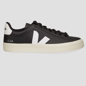 New Veja Campo Black and white leather sneakers